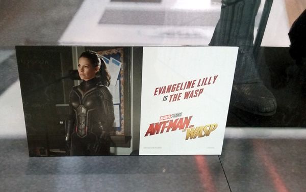 The Wasp costume worn by Evangeline Lilly in ANT-MAN AND THE WASP...on display in Hollywood on July 8, 2018. The Wasp costume worn by Evangeline Lilly in ANT-MAN AND THE WASP...on display in Hollywood on July 8, 2018.