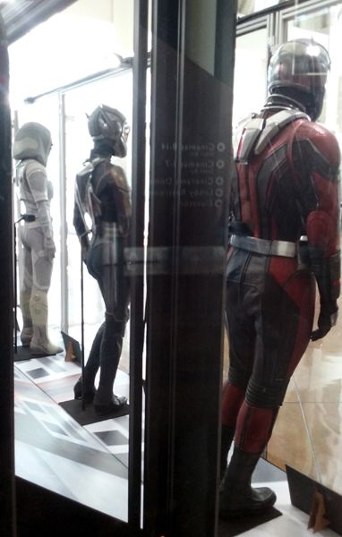 One last snapshot of the Ant-Man, Wasp and Ghost costumes used in ANT-MAN AND THE WASP...on display in Hollywood on July 8, 2018. One last snapshot of the Ant-Man, Wasp and Ghost costumes used in ANT-MAN AND THE WASP...on display in Hollywood on July 8, 2018.