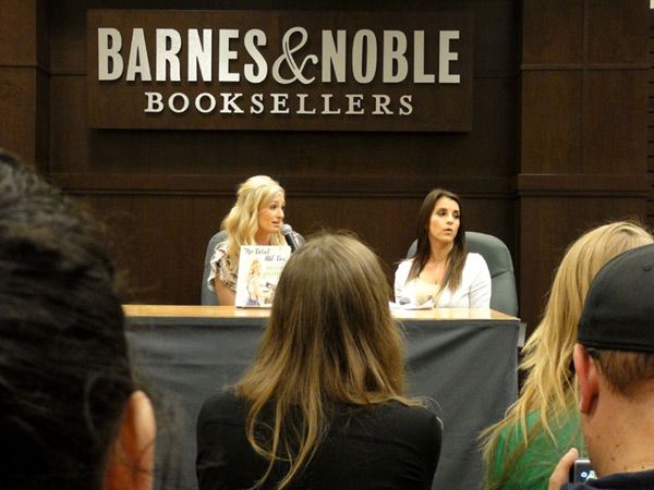 Beth Behrs discusses her new publication THE TOTAL ME-TOX at The Grove's Barnes & Noble bookstore in Los Angeles...on May 10, 2017.