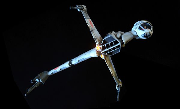 An A/SF-01 starfighter...also known as the B-Wing.