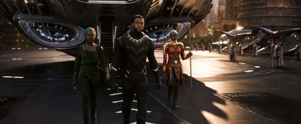 Chadwick Boseman returns as Wakanda's hero king T'Challa in BLACK PANTHER. Chadwick Boseman returns as Wakanda's hero king T'Challa in BLACK PANTHER.