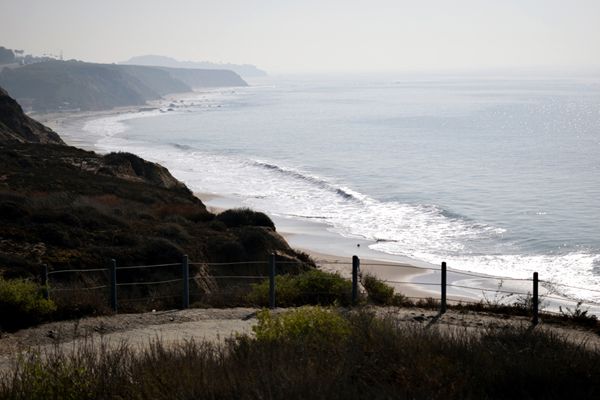 An image of Crystal Cove Beach that I took with my Nikon D3300 DSLR camera...on January 17, 2018.