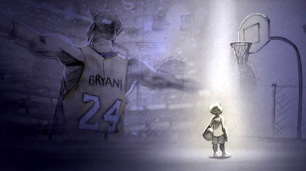 Kobe Bryant's film DEAR BASKETBALL received an Academy Award nomination for Best Animated Short...on January 23, 2018.