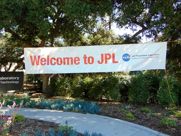 Attending the Explore JPL event near Pasadena, California...on May 20, 2017.