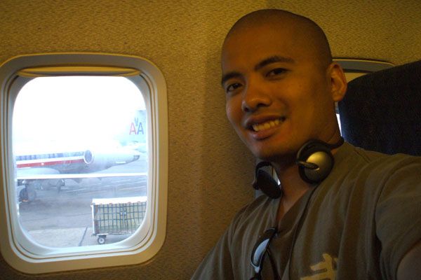 At Los Angeles International Airport, waiting for my flight to Fort Lauderdale to begin...on August 13, 2008.