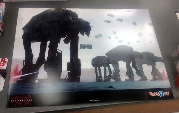 The free STAR WARS: THE LAST JEDI poster that I got from Toys'R'Us for 'Force Friday II'...on September 1, 2017. The free STAR WARS: THE LAST JEDI poster that I got from Toys'R'Us for 'Force Friday II'...on September 1, 2017.