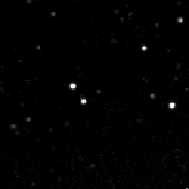 An animated GIF showing asteroid Ryugu moving through deep space...as seen by JAXA's Hayabusa 2 spacecraft on February 26, 2018.