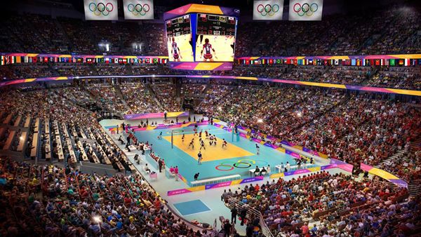The Honda Center is the proposed venue for volleyball during the 2028 Los Angeles Games.