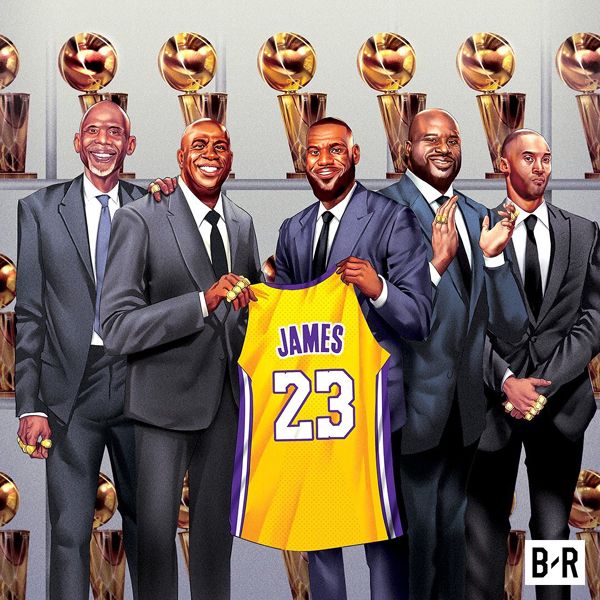 LeBron James will soon be in the company of Laker legends.
