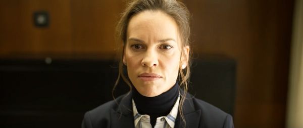 Hilary Swank plays an FBI agent who goes after the Logan family following the NASCAR race heist in LOGAN LUCKY. Hilary Swank plays an FBI agent who goes after the Logan family following the NASCAR race heist in LOGAN LUCKY.