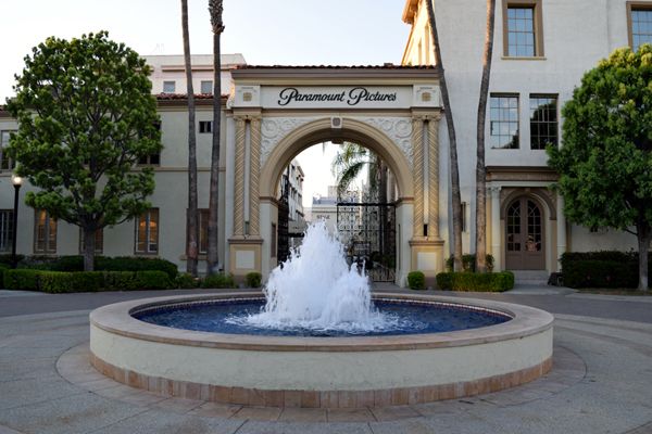 A snapshot of the Bronson Gate at Paramount Pictures in Hollywood...on July 31, 2017.