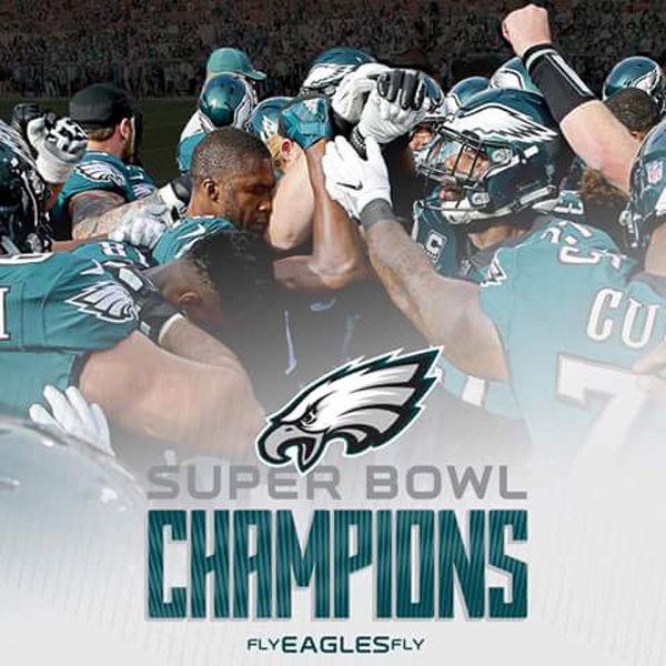 The Philadelphia Eagles are the 2018 Super Bowl champions!