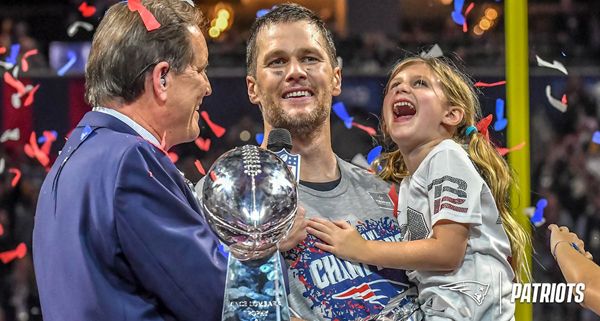Tom Brady won his sixth championship ring after the New England Cheatriots defeated the L.A. Rams, 13-3, in Super Bowl 53...on February 3, 2019.