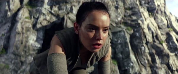 Rey (Daisy Ridley) begins her Jedi training in STAR WARS: THE LAST JEDI. Rey (Daisy Ridley) begins her Jedi training in STAR WARS: THE LAST JEDI.