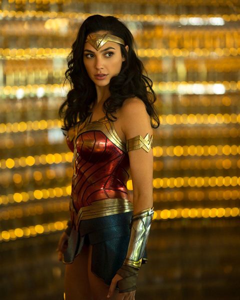 A promo pic of Diana Prince in all her Amazonian beauty in WONDER WOMAN 1984. A promo pic of Diana Prince in all her Amazonian beauty in WONDER WOMAN 1984.