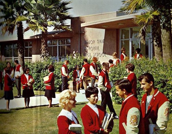 The color of the uniforms at my old high school...circa 1964.