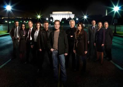 The main cast of 24, Season 7.