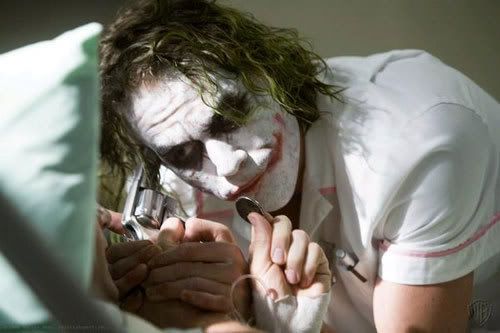 Heath Ledger won Best Supporting Actor for his role as The Joker in THE DARK KNIGHT.