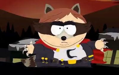 Eric Cartman as 'The Coon' in SOUTH PARK.