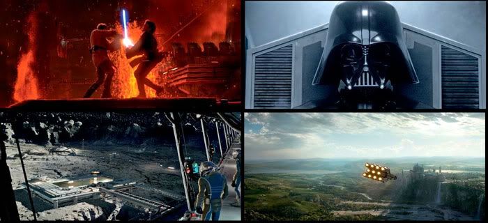 REVENGE OF THE SITH montage.