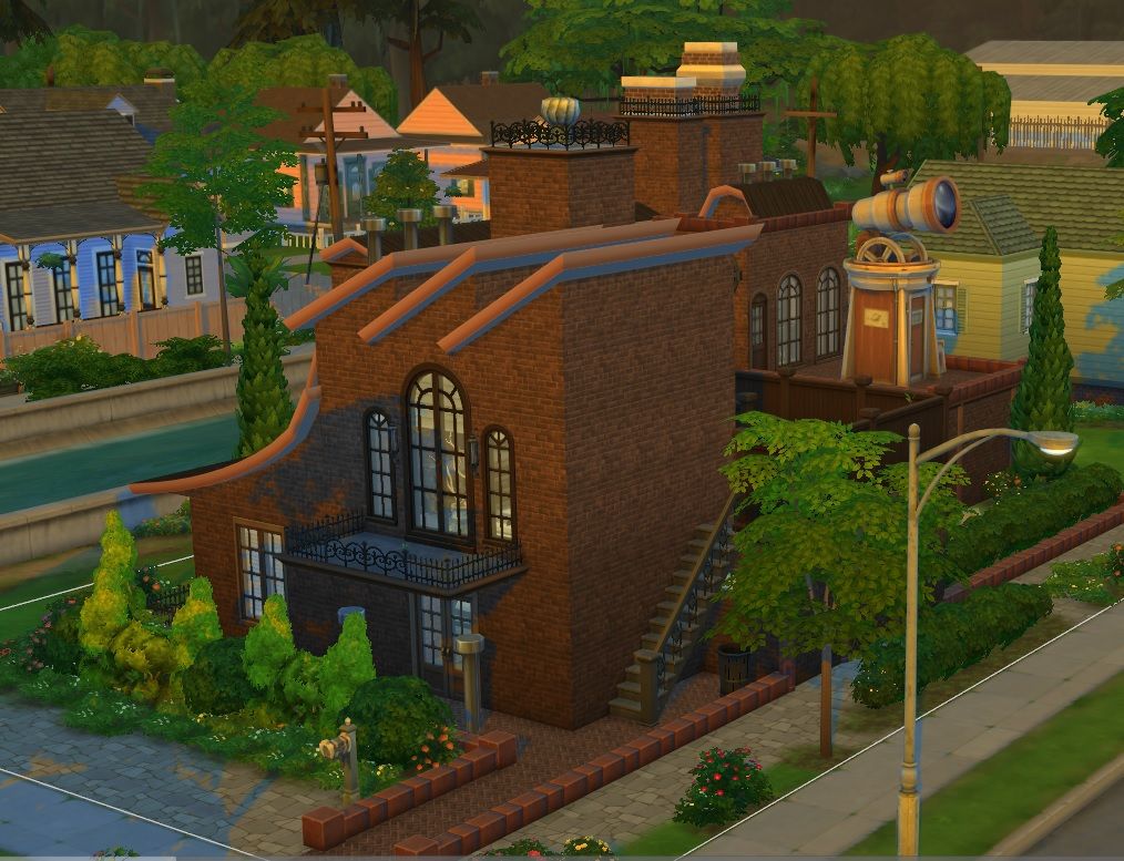 Backyard Observatory And Landscapes The Sims Forums