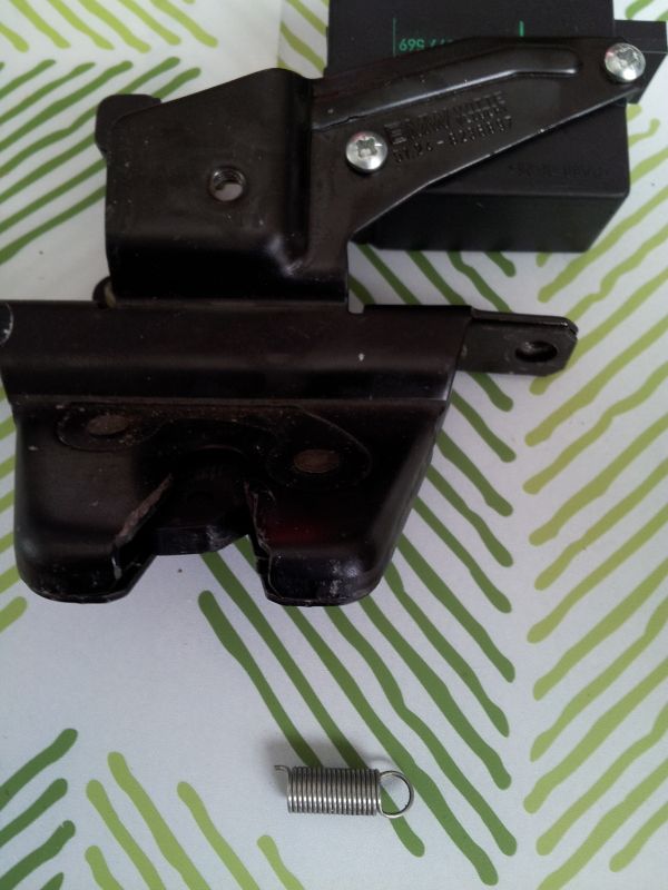 Trunk not latching closed.