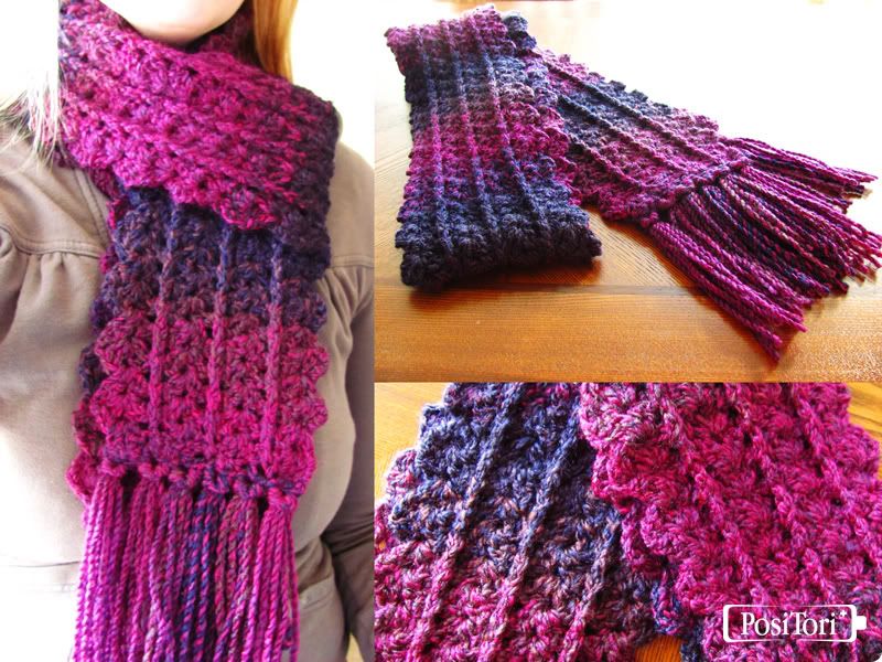 Free Chunky Yarn Crochet Scarf Pattern