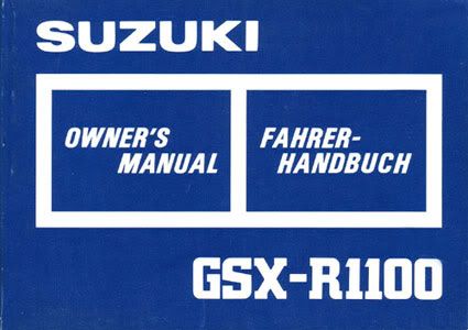2003 gsxr owners manual