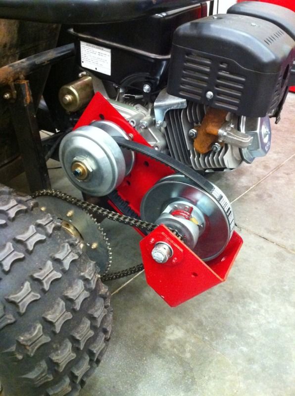 My jackshaft setup version 2.0 DIY Go Kart Forum