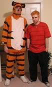 Daniel and Ryan as Calvin and Hobbes... SO CUTE!!!