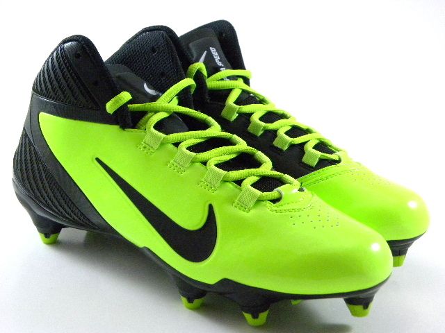 lime green nike football cleats