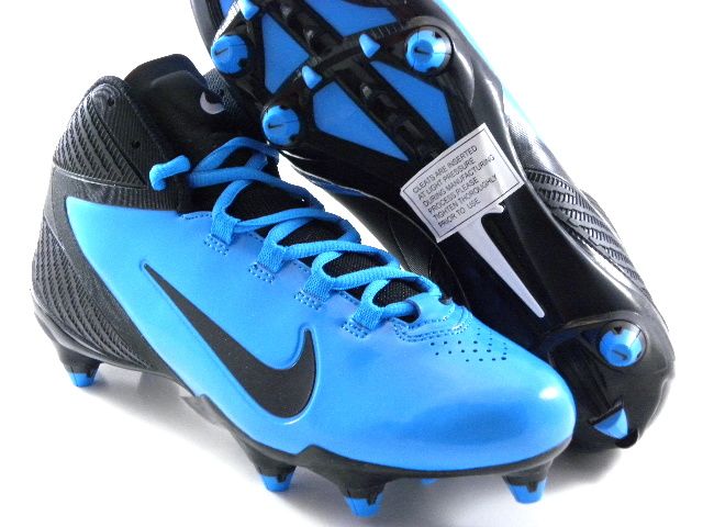 blue and black nike cleats