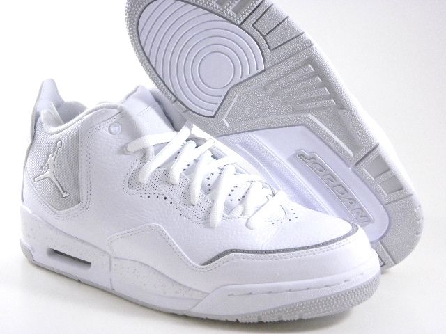 grey and white basketball shoes