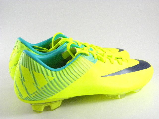 neon green nike football cleats