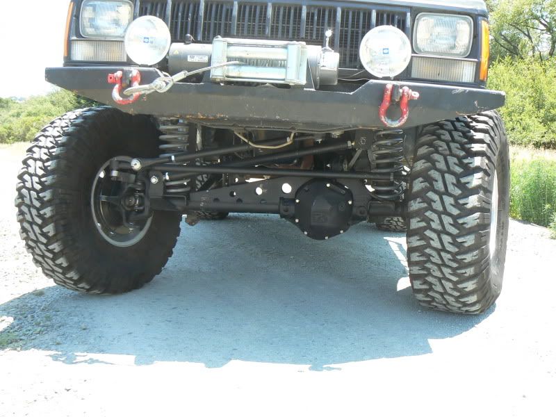 Jeep xj front axle swap #5