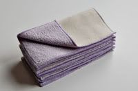 Purpley Solids | 8x8 Wipes | Bamboo Velour/Lavender Sherpa