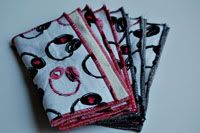 *Rockin Out* 6 pack Knit/Bamboo Velour Wipes