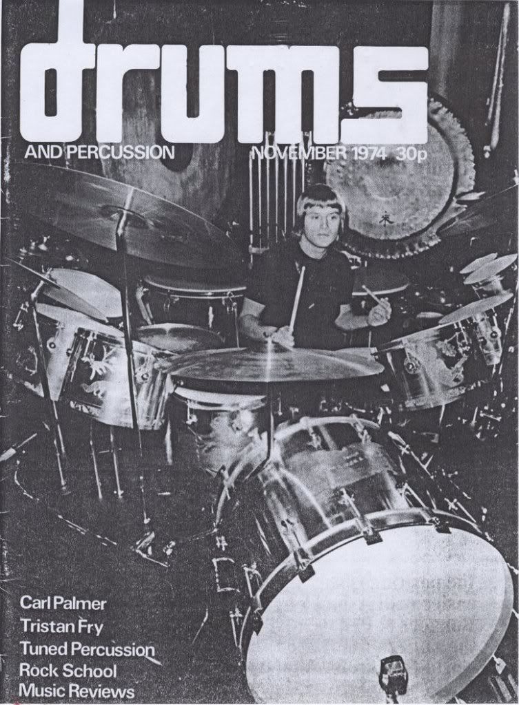Carl Palmer SS Drumset