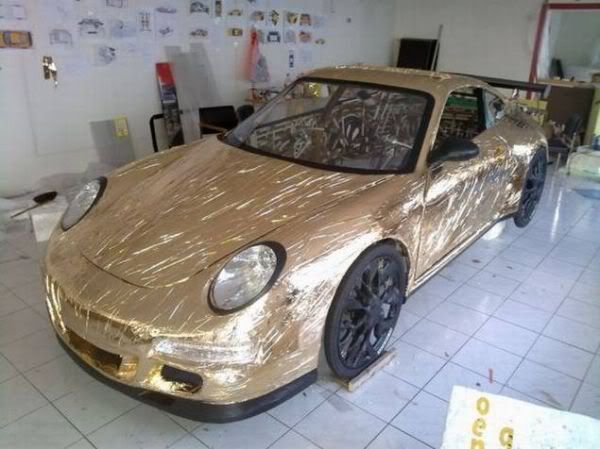 Homemade Porsche Car