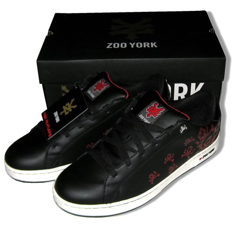 Zoo York, black skate shoes