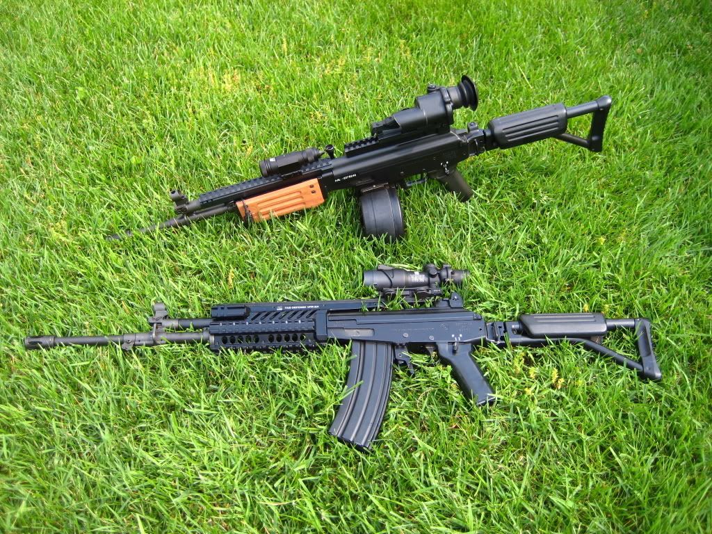 MY GALIL AR MODELS DRESS UP A LITTLE