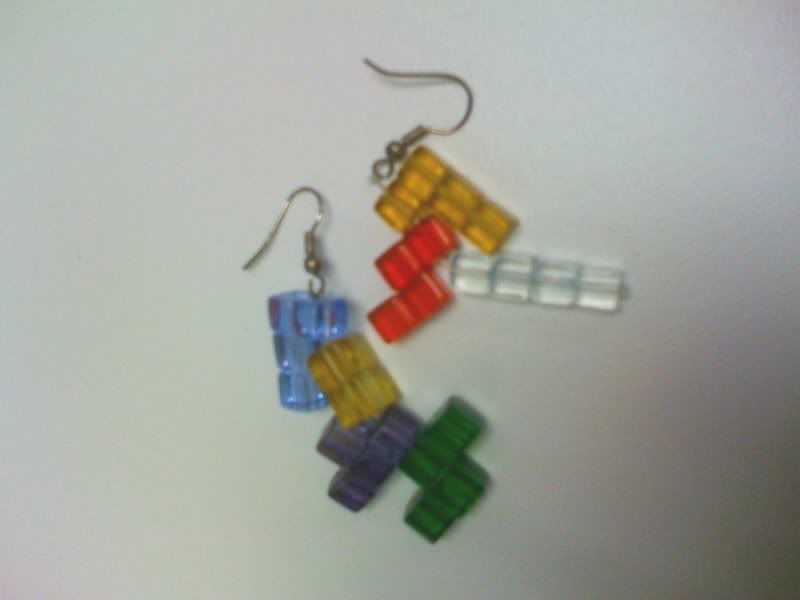 Tetris Earrings