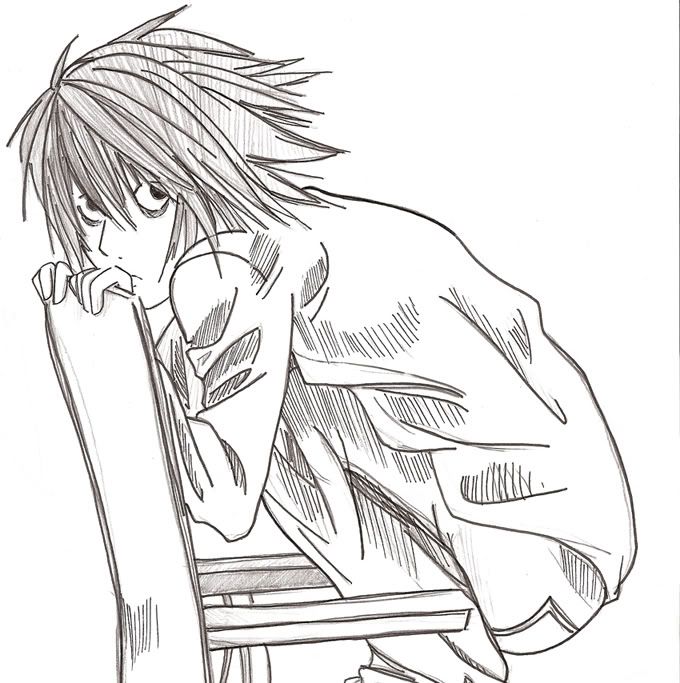 death note coloring pages - photo #27