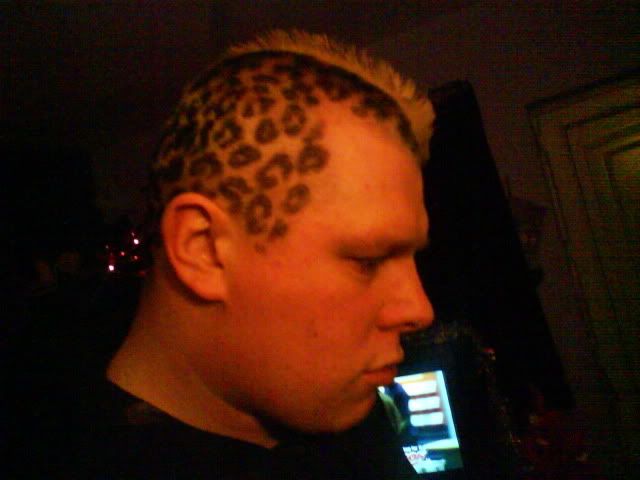 shaved leopard print hair. Leopard Print Hair :D - BATH