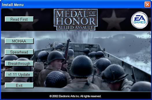 medal of honor pacific assault crack only