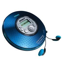 SONY D-NF420BLUE PORTABLE CD PLAYER