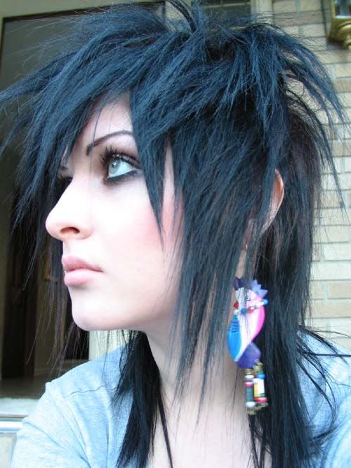 EMO haires For Long hair Girl Emo Haires