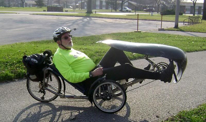 recumbent trike windshield