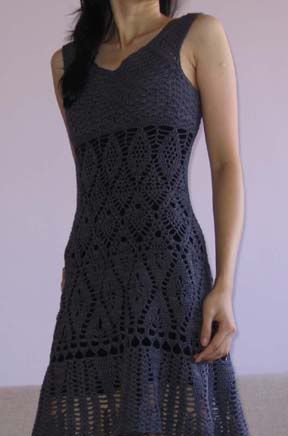 lily chin lace crochet dress