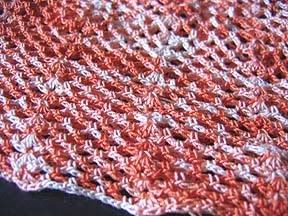 crochet mesh lace stitch